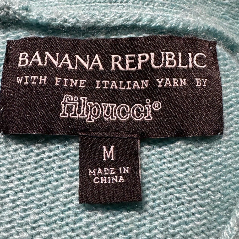 Banana Republic Italian Yarn Filpucci Sweater Women's Medium - Picture 4 of 5
